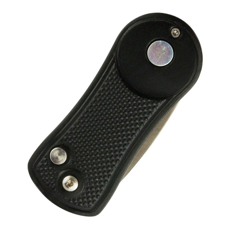 PINMEI Foldable Golf Divot Tool with Golf Ball Marker (black03) - Image 3